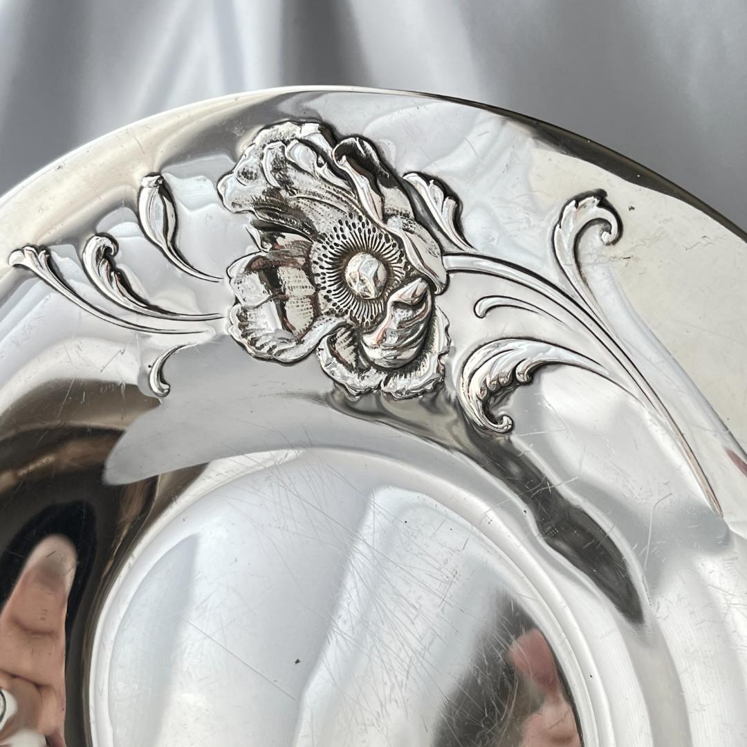 【ONEIDA】ポピーのレリーフ サンドウィッチプレート / パストリープレート