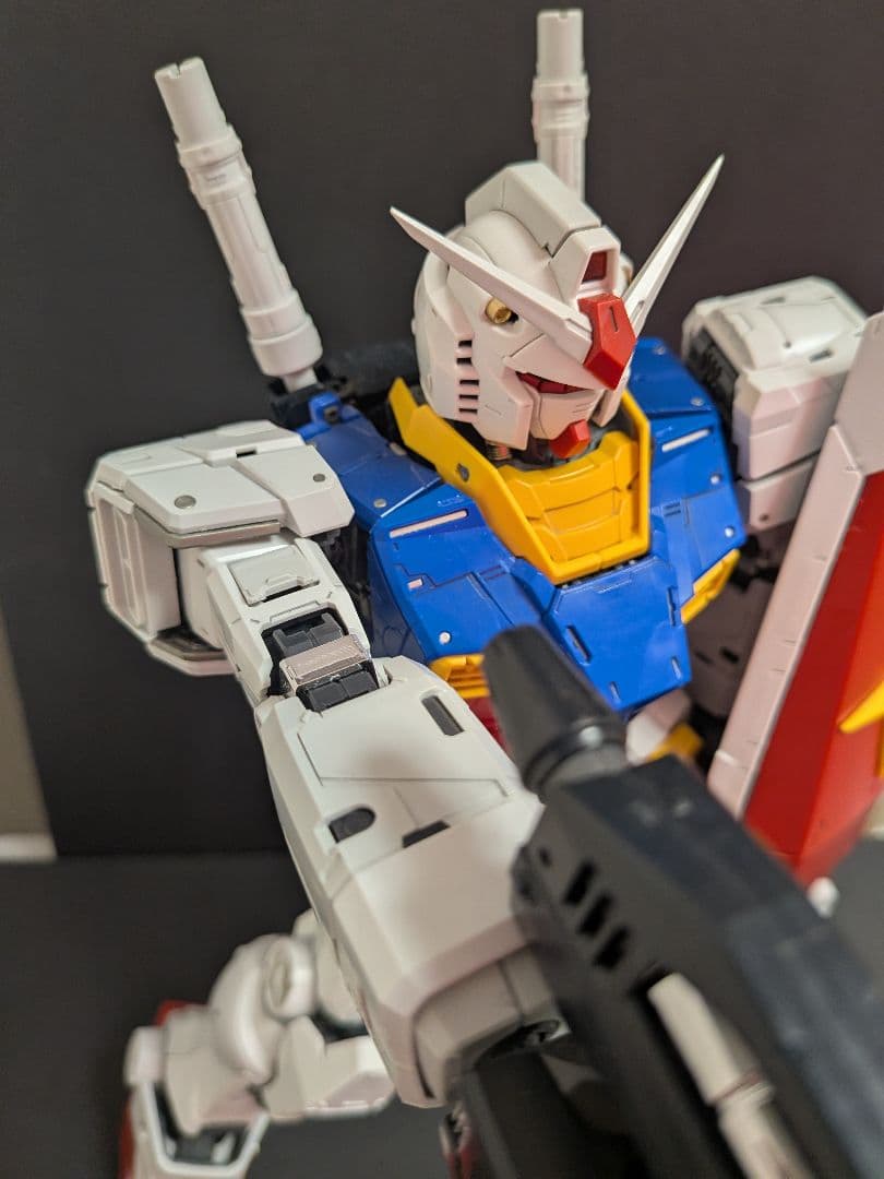 ト*イ様 PG UNLEASHED 1/60 RX-78-2ガンダム ほぼ素組完
