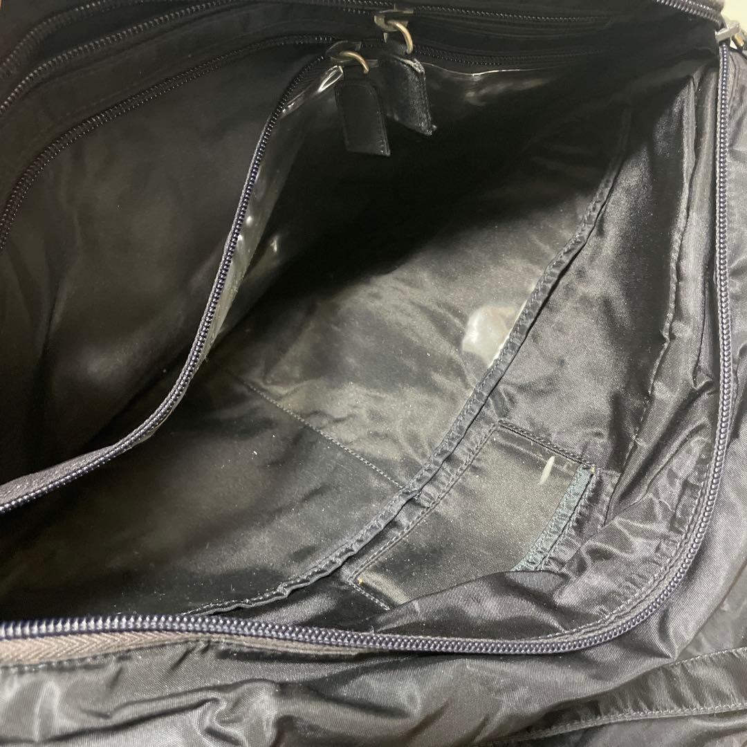 PRADA ボストンバッグ ネイビー 濃紺