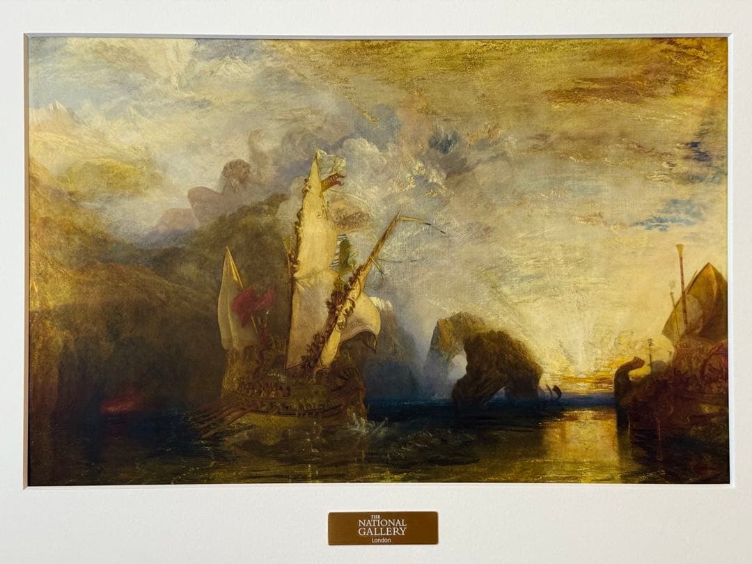 【複製画】ポリュフェモスを嘲るオデュッセウス