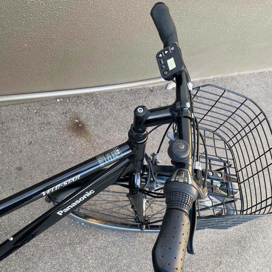 パナソニック新型電動アシスト自転車スポーツ型 ブラック