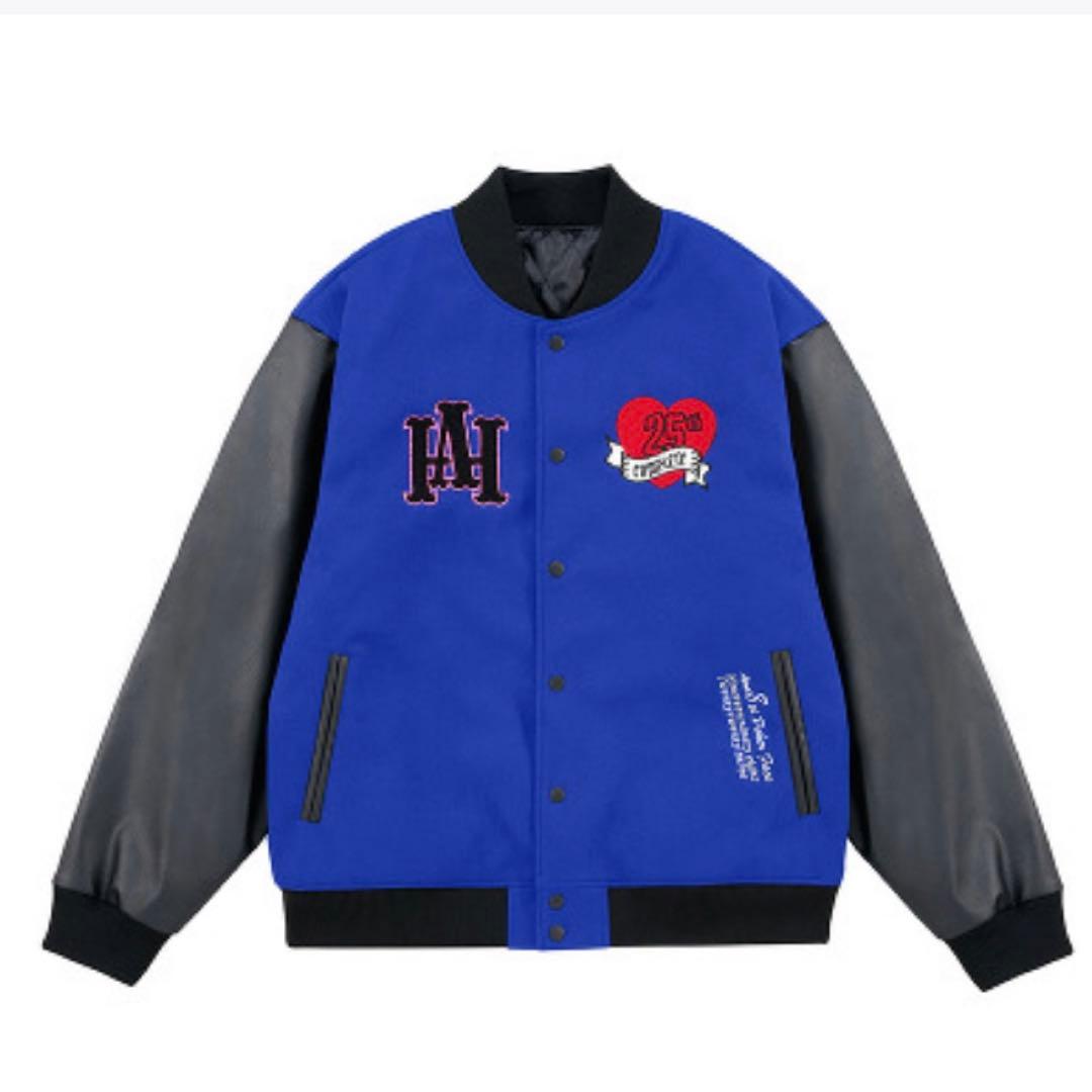 送料込】浜崎あゆみ スタジアムジャンパーBLUE (M) 新品未使用 - メルカリ