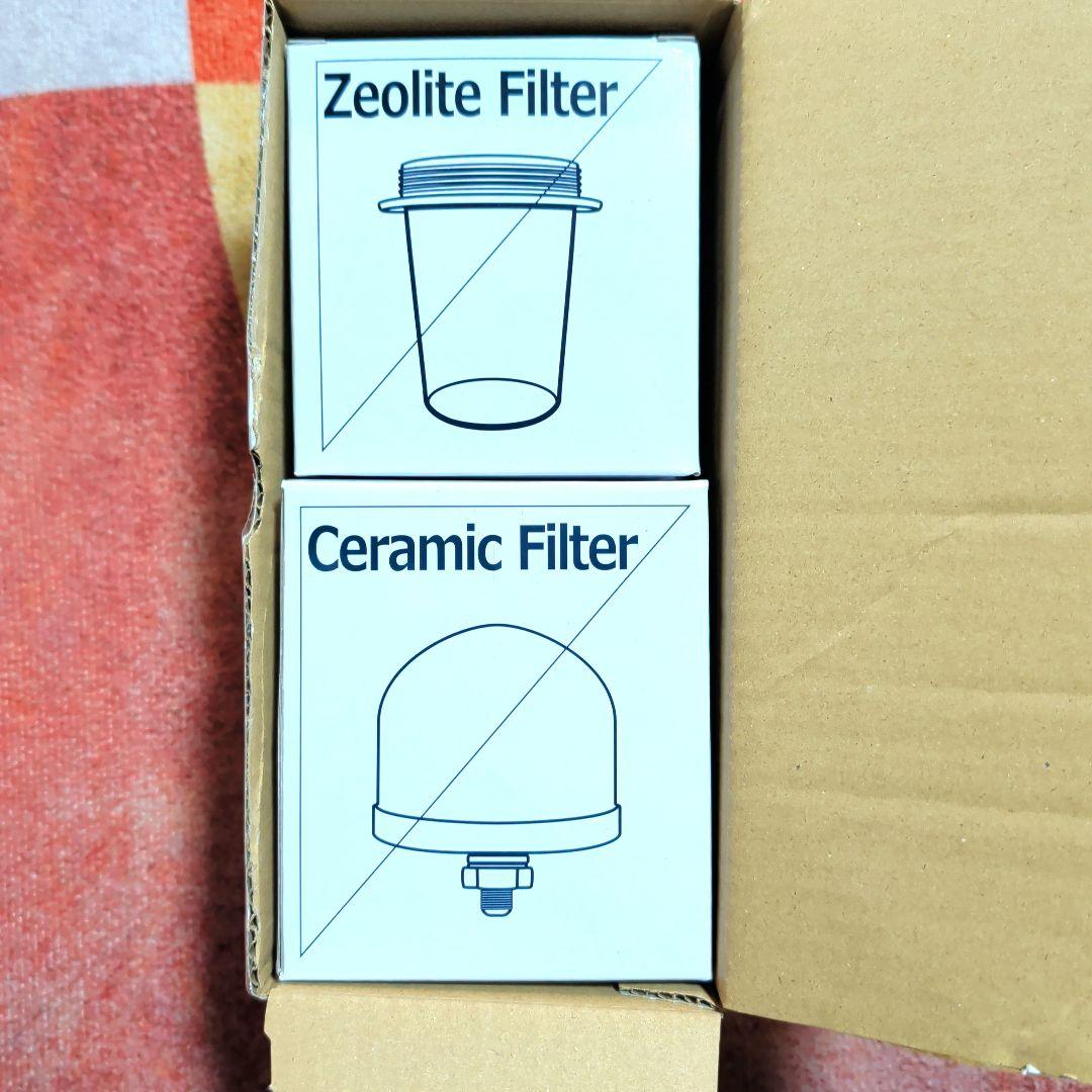 ポタポタクラブ☆セラミックフィルター&ゼオライトフィルター☆セット