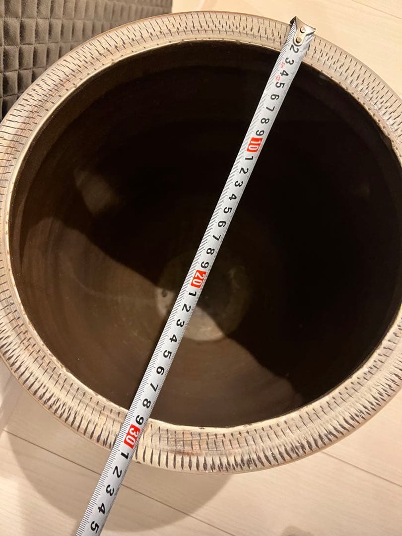 小鹿田焼　高さ約40cm