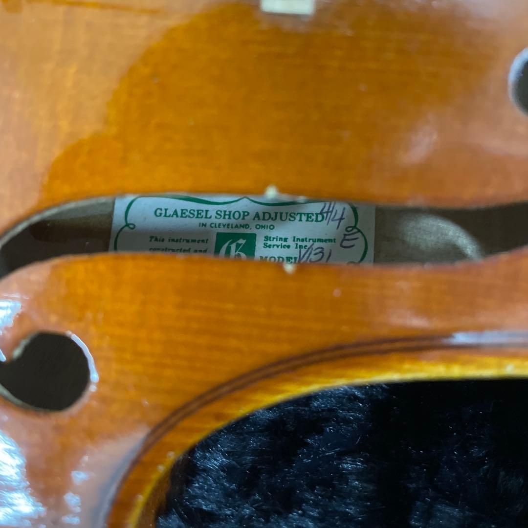 G.R.Seidel バイオリン V131 4/4サイズ ケース付属 弓 刻印