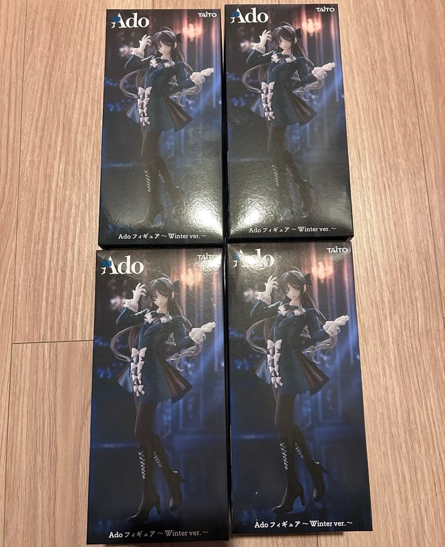 ラウンドワン Ado フィギュア 〜Winter ver.〜 4点セット