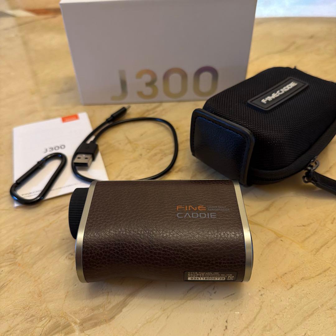 FINE CADDIE J300 レーザー距離計 ブラウン - メルカリ