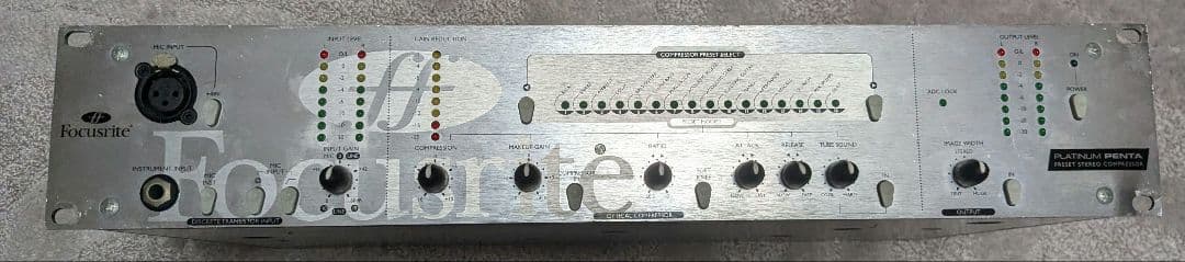 配信機器・PA機器・レコーディング機器 FOCUSRITE platinum Penta 2ch