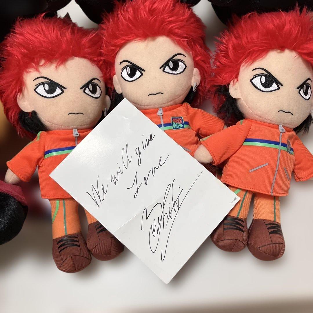 早い者勝ちyoshiki tty、hideぬいぐるみ yoshikiサイン付き