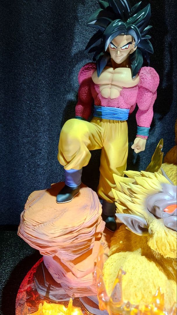 ran_s！超サイヤ人4孫悟空　海外スタチュー