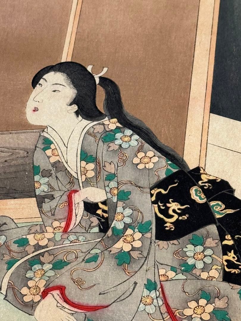 明治期 浮世絵 楊洲周延 雪月花 歌川派 版画