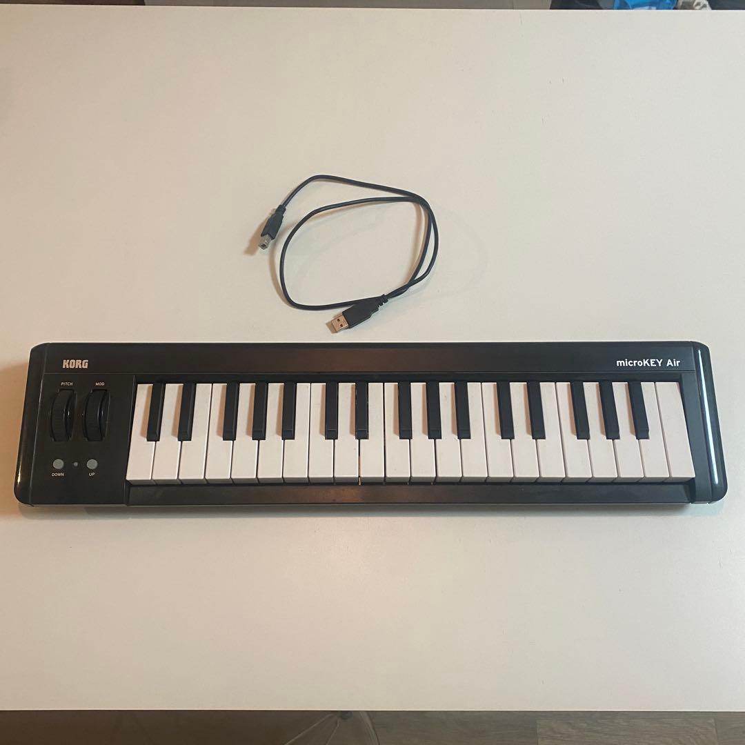 KORG microKEY 2-37 Air 37鍵 MIDIキーボード Amazon | KORG(コルグ) ワイヤレス MIDI キーボード コントローラー