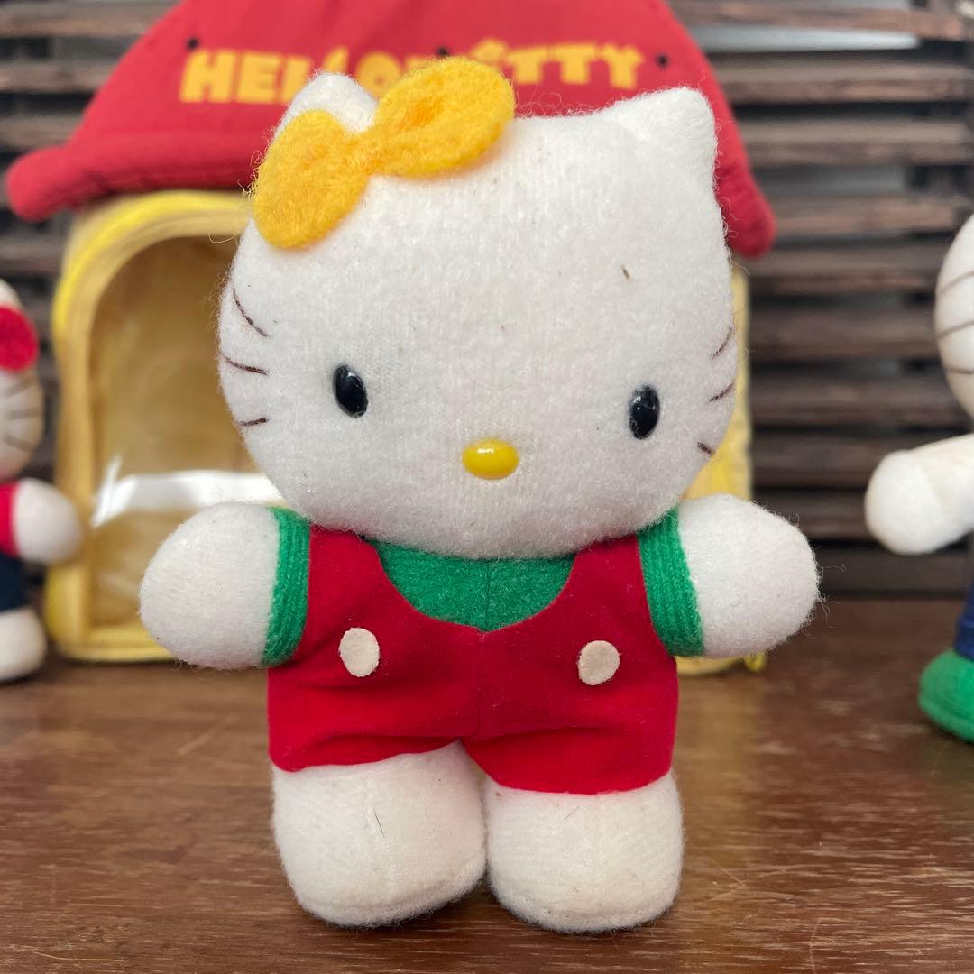 1997年　ハローキティ　いちごハウス　ぬいぐるみ　マスコット　レトロ　当時物