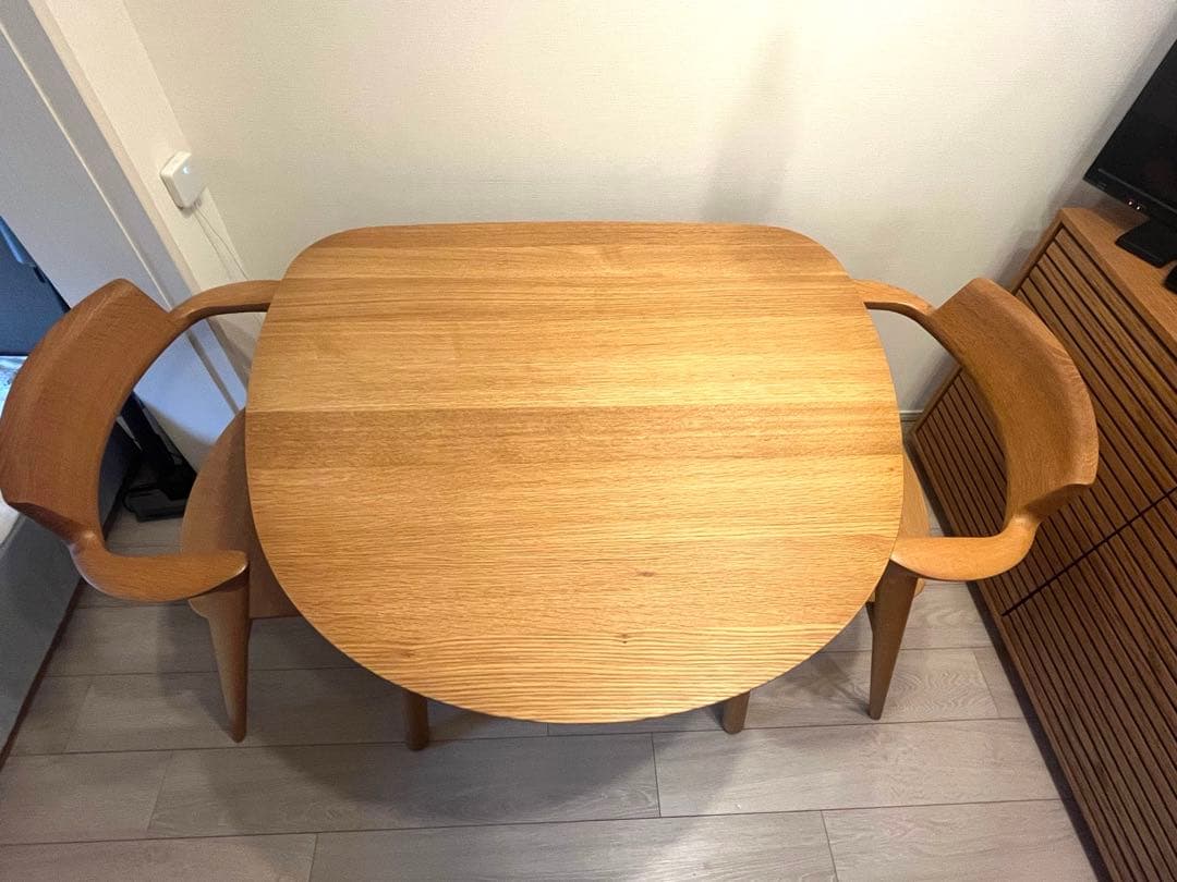 【引越の為8月末まで！】cobrina ダイニングテーブル　コブリナ　無垢　木製