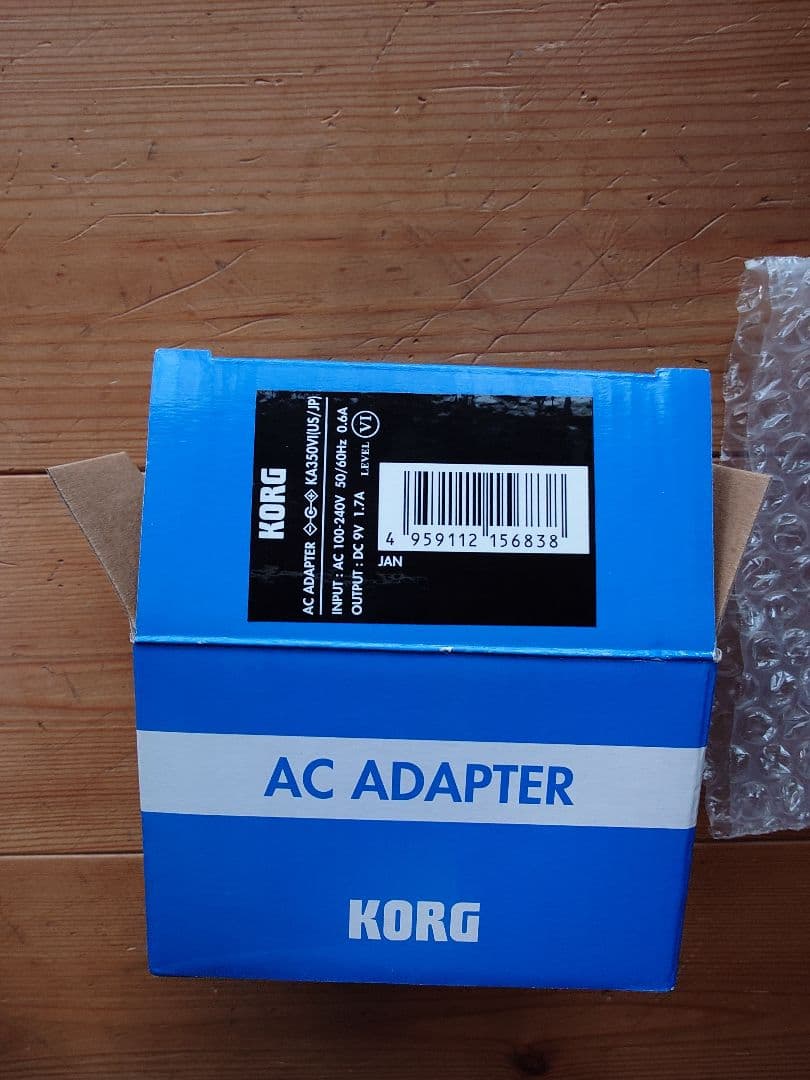 【新品】KORG KR mini リズムマシン　本体と純正アダプター