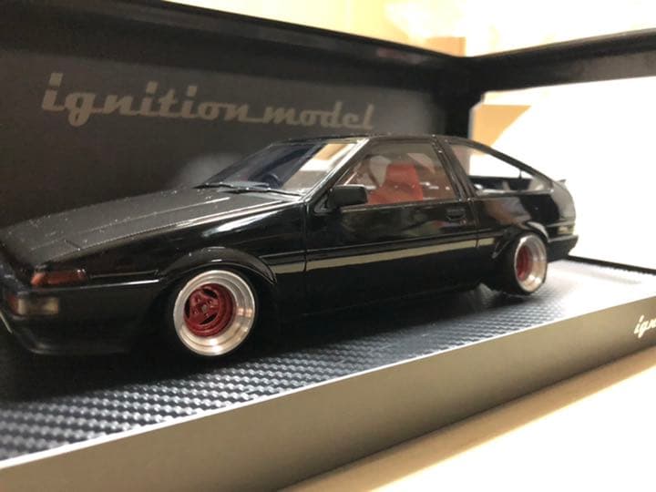 イグニッションモデル　AE86 カスタム品　1/18 IG1057