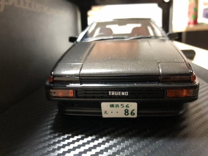 イグニッションモデル　AE86 カスタム品　1/18 IG1057