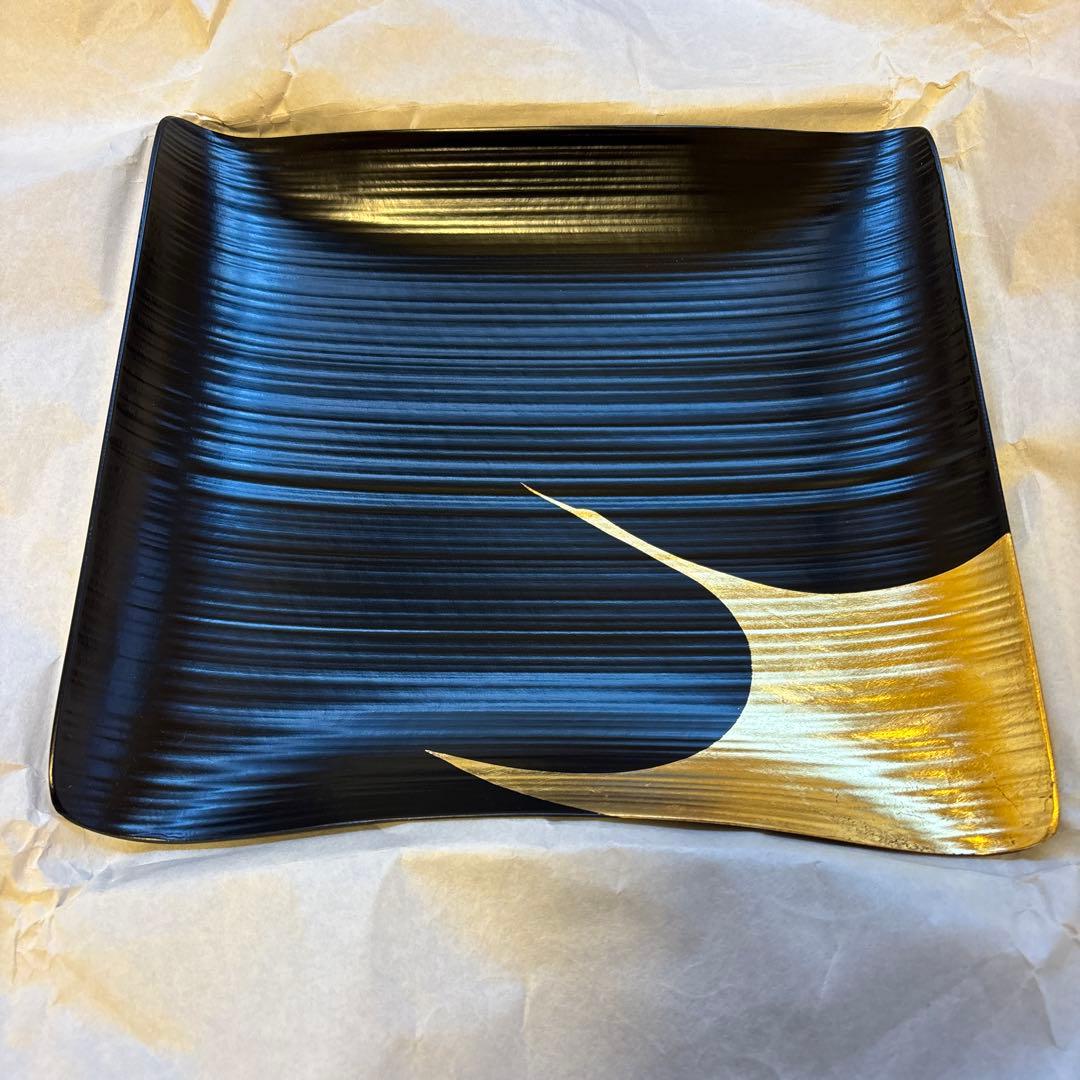 美品》平安象彦 瑞雲 金箔菓子皿⭐︎桐箱付き - メルカリ