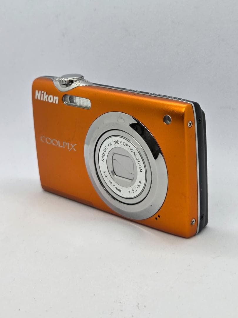 ジャンク】ニコン Nikon COOLPIX S3000 オレンジ - メルカリ