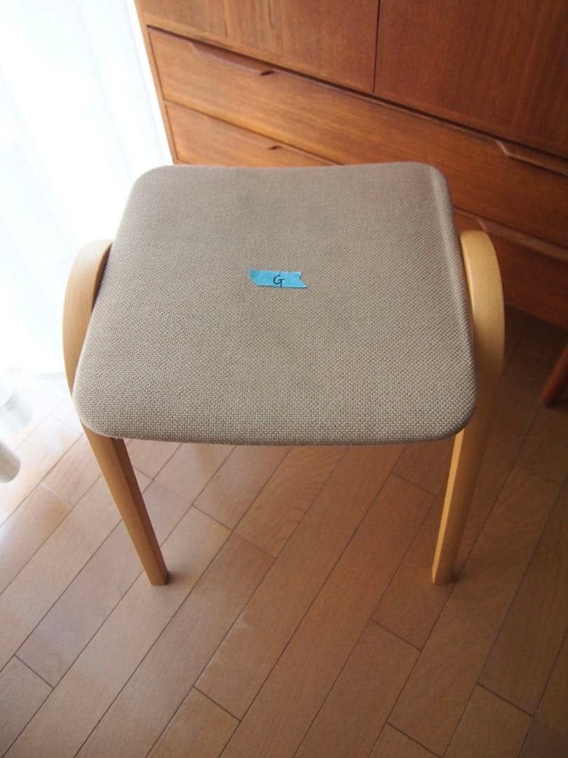 mopママさん専用 ミナペルホネン ハンドメイド 剣持 スツール 2脚セット