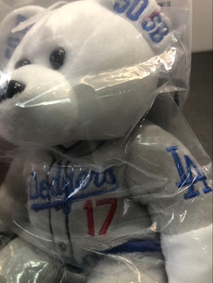 大谷翔平】50/50記念TEAMベア！150個限定！新品未開封！ぬいぐるみ
