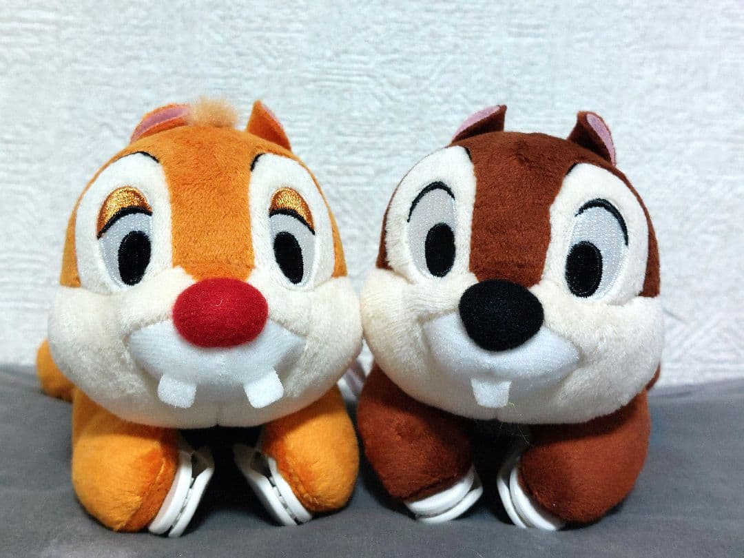 東京ディズニーリゾート限定 新品 肩のせぬいぐるみ くっつき チップと