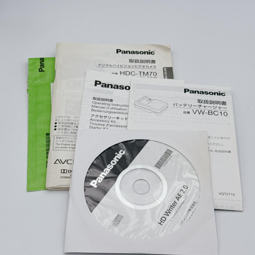 【美品】Panasonic デジタルビデオカメラ HDC-TM60 64GB
