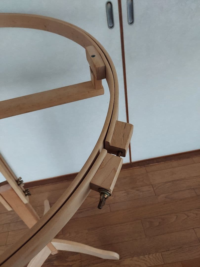 ヒンターバーグデザイン社キルティングフープ　特大　直径75㎝　新品未使用