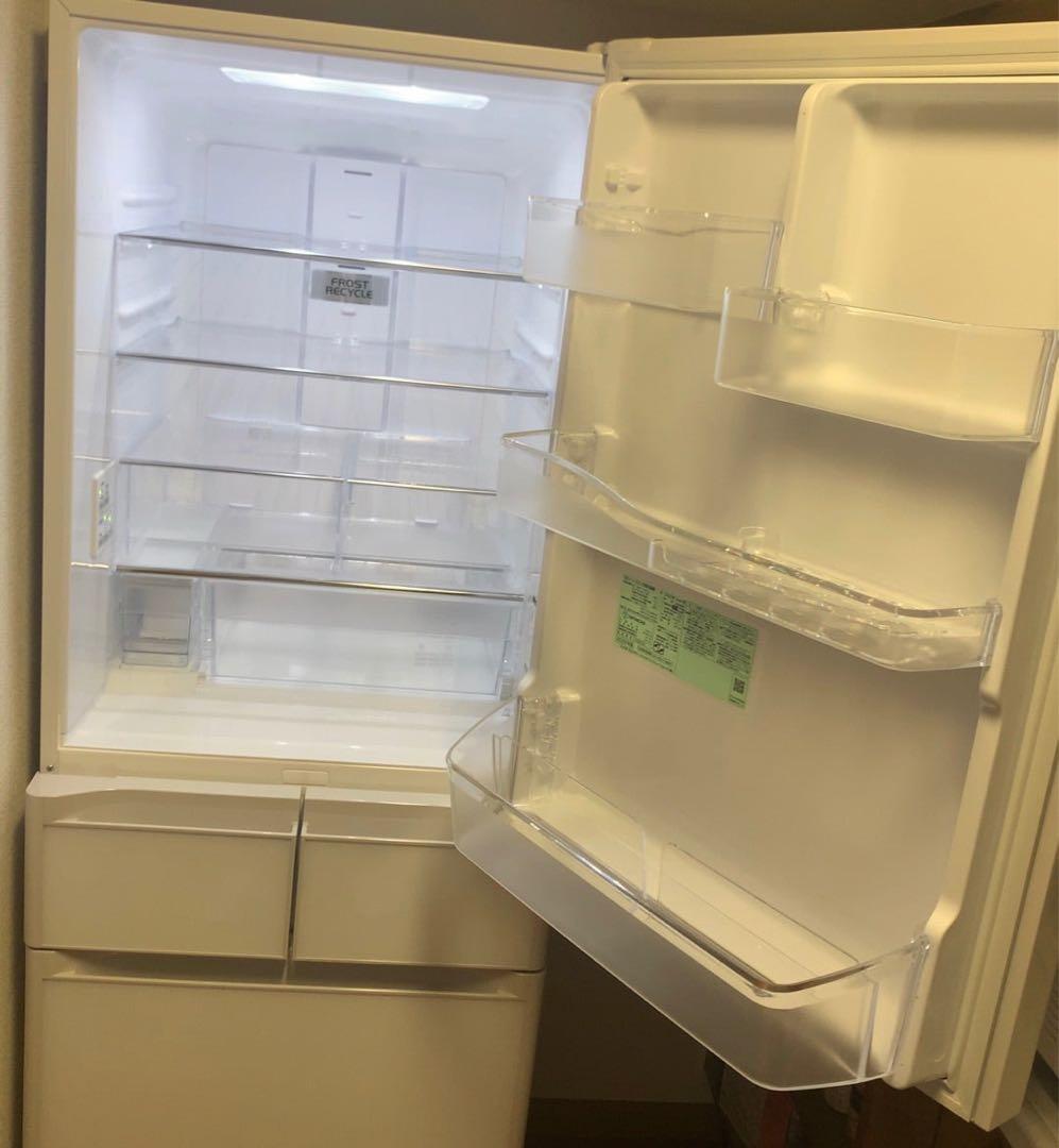 HITACHI R-S40K 冷蔵庫 401L ホワイト 2020年製