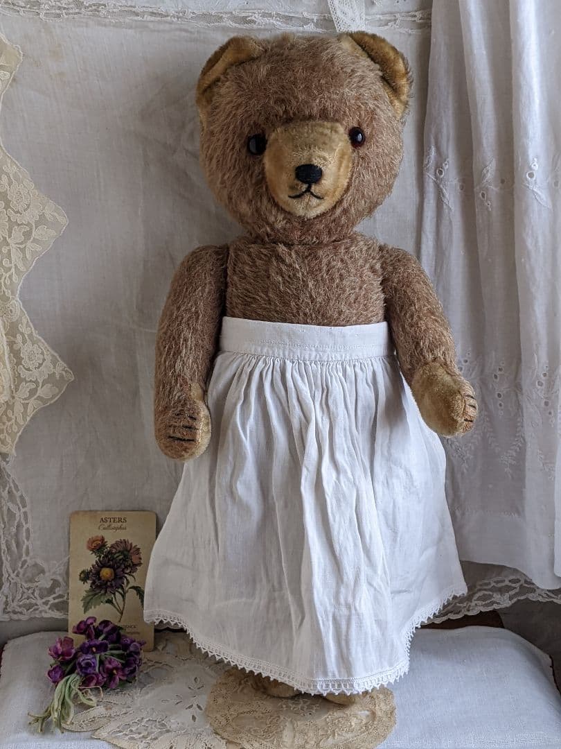 h】アンティークベア アンティークテディベア ハーマン