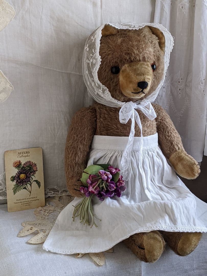 h】アンティークベア アンティークテディベア ハーマン