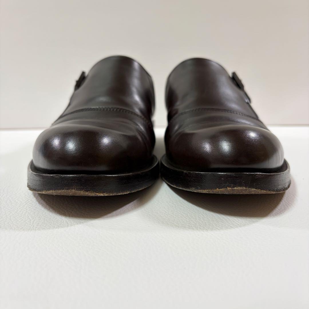 ジョルジオアルマーニ 革靴 ビジネスシューズ シングルモンク 41