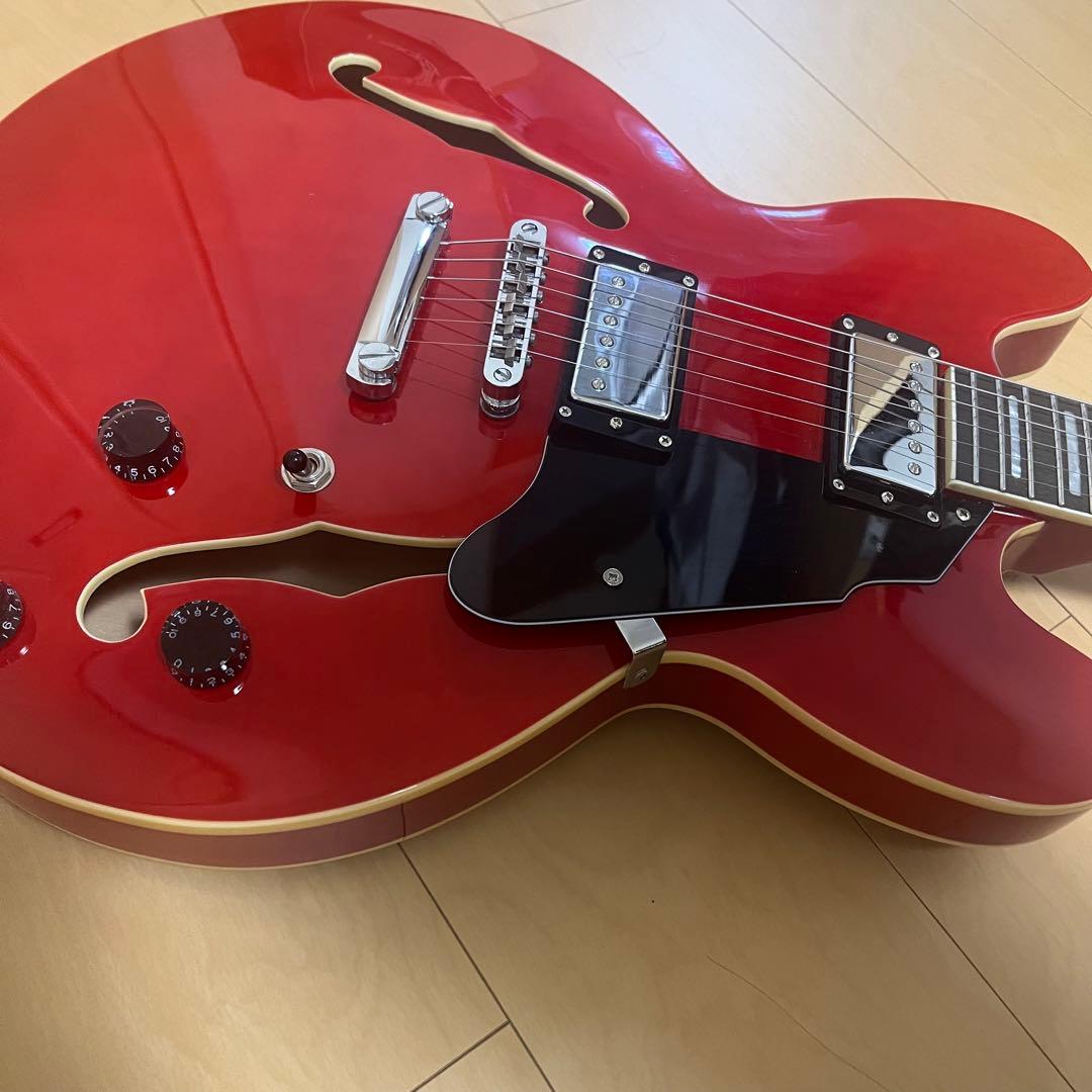 Grote エレキギター ES-335タイプ セミアコ