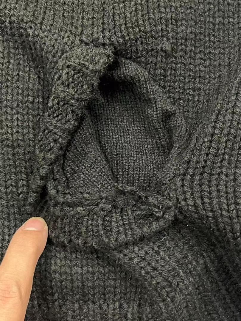 Carhartt デトロイトニット黒 ジャケットM