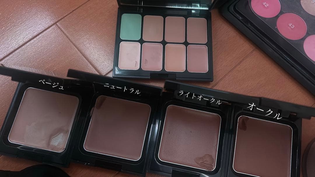 プロ用、美容学生メイク道具セット