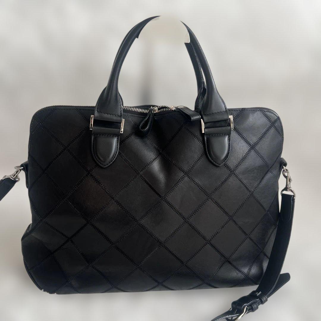 専用　TRION トライオン トートバッグ ボストントート（シボ革） パネル　ブ