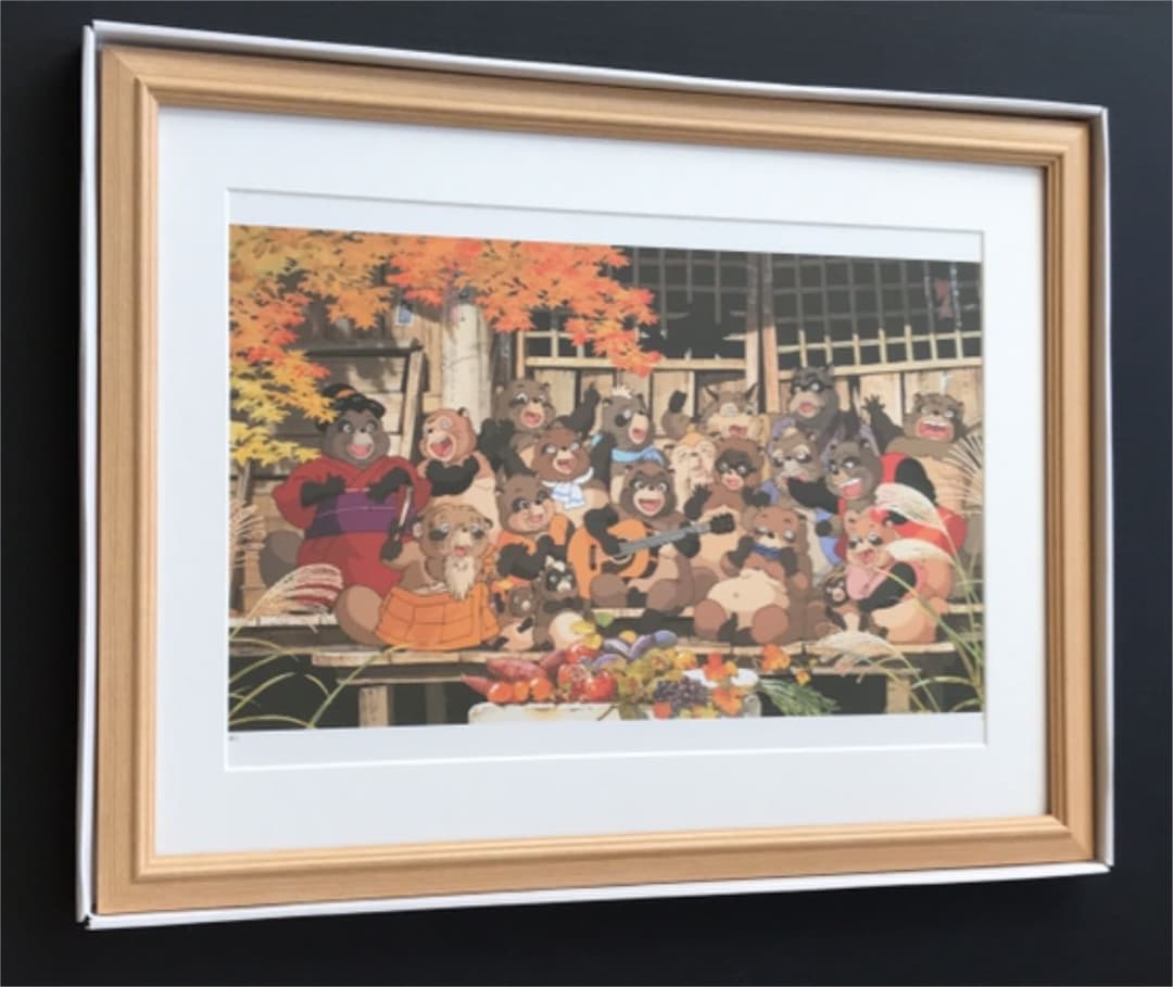 スタジオジブリ 平成狸合戦ぽんぽこ ポスター カレンダー 額装品