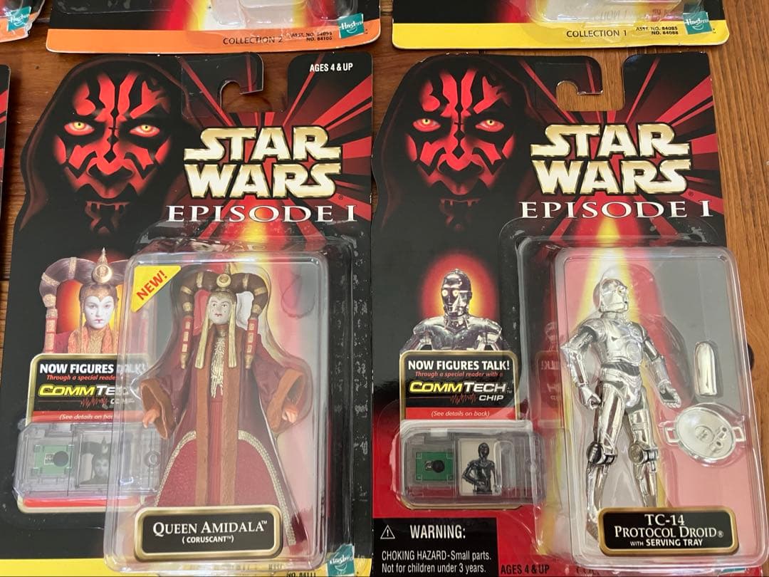 未使用品　スターウォーズ エピソード1 コムテックリーダー&フィギュア　セット