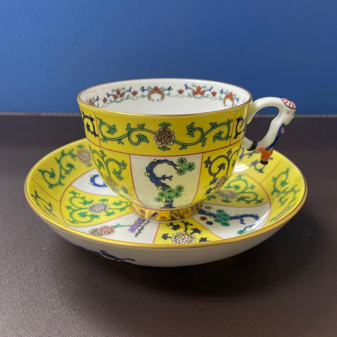 ヘレンド シノワズリ 西安の黄 カップ&ソーサー - メルカリ