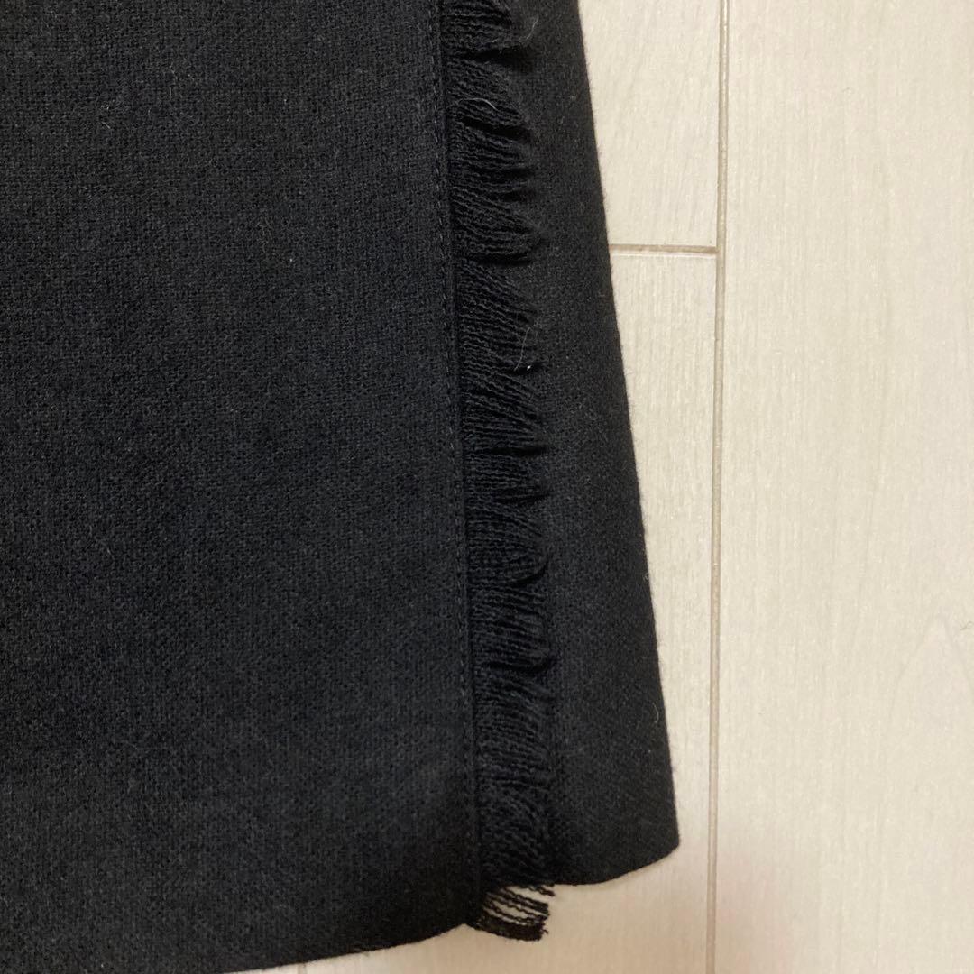 O'NEIL OF DUBLINウールブラックスカート