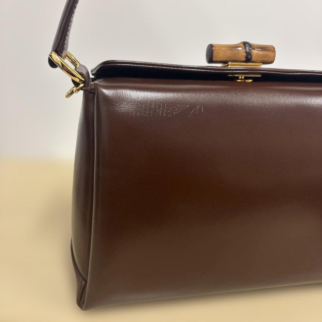 GUCCI グッチ バンブーターンロック 2WAYバッグ