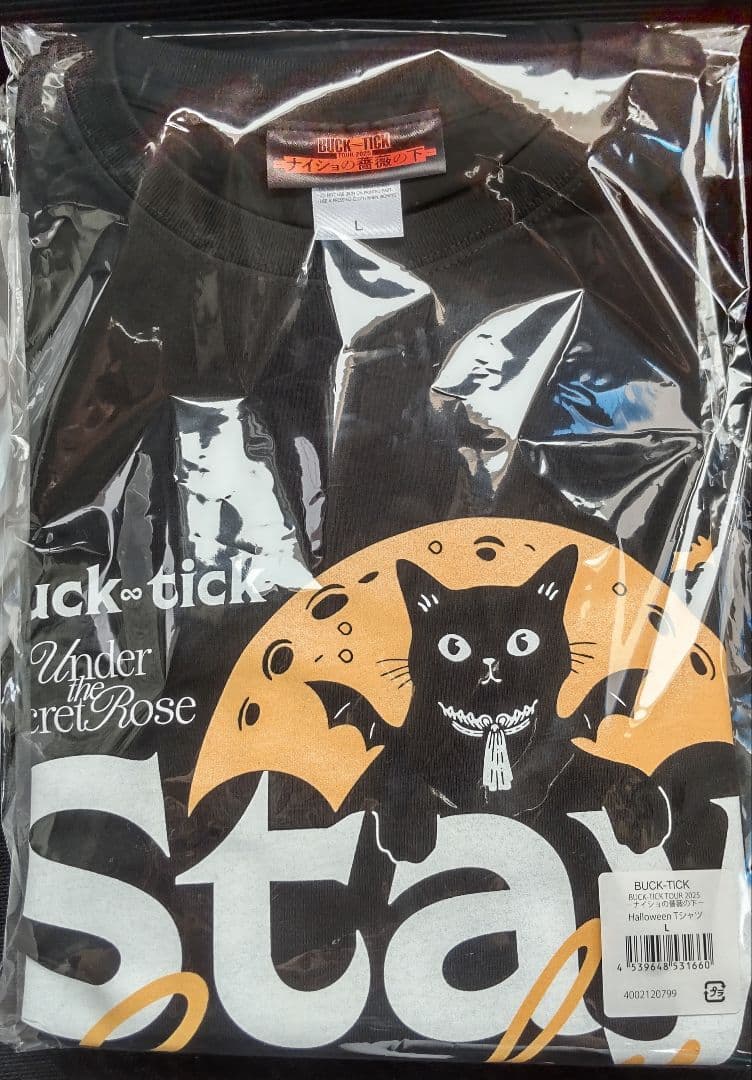 新品未開封】BUCK∞TICK 2025 10月限定 ハロウィン Tシャツ