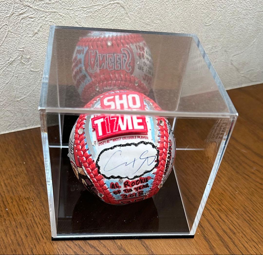 最終値下げ】大谷翔平直筆サインボール×チャールズ・ファジーノ 完全