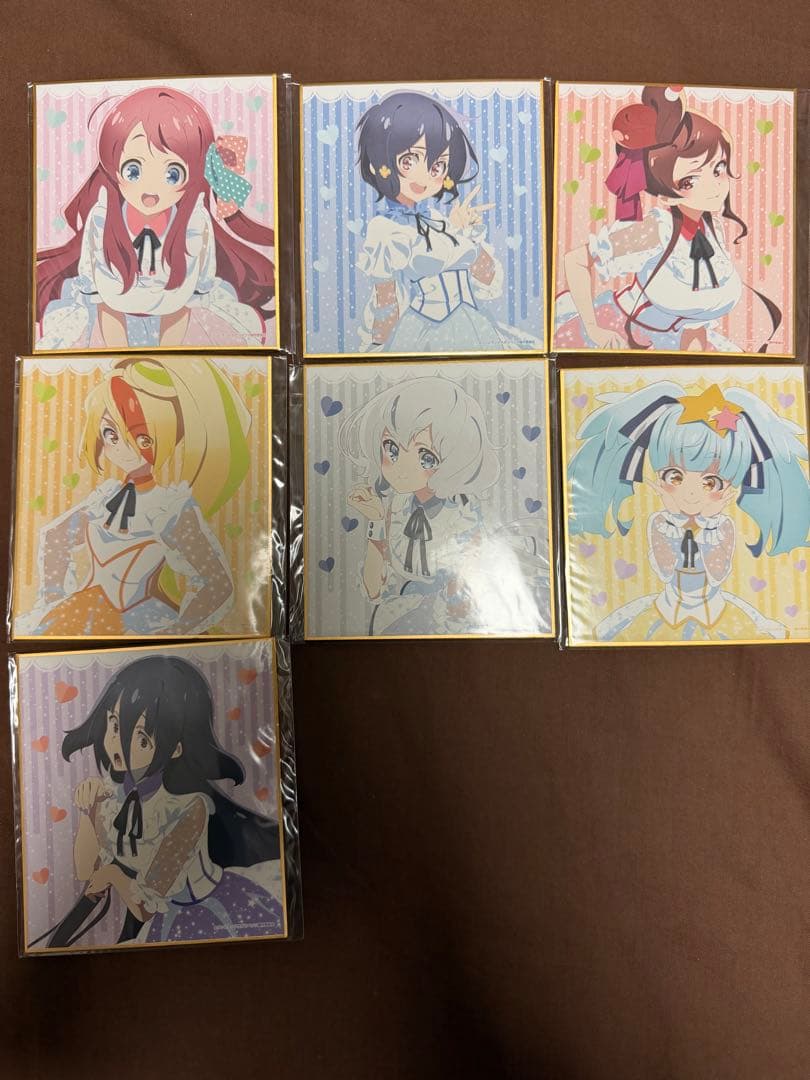 くじ引き堂　ゾンビランドサガ　ミニ色紙　コンプリートセット