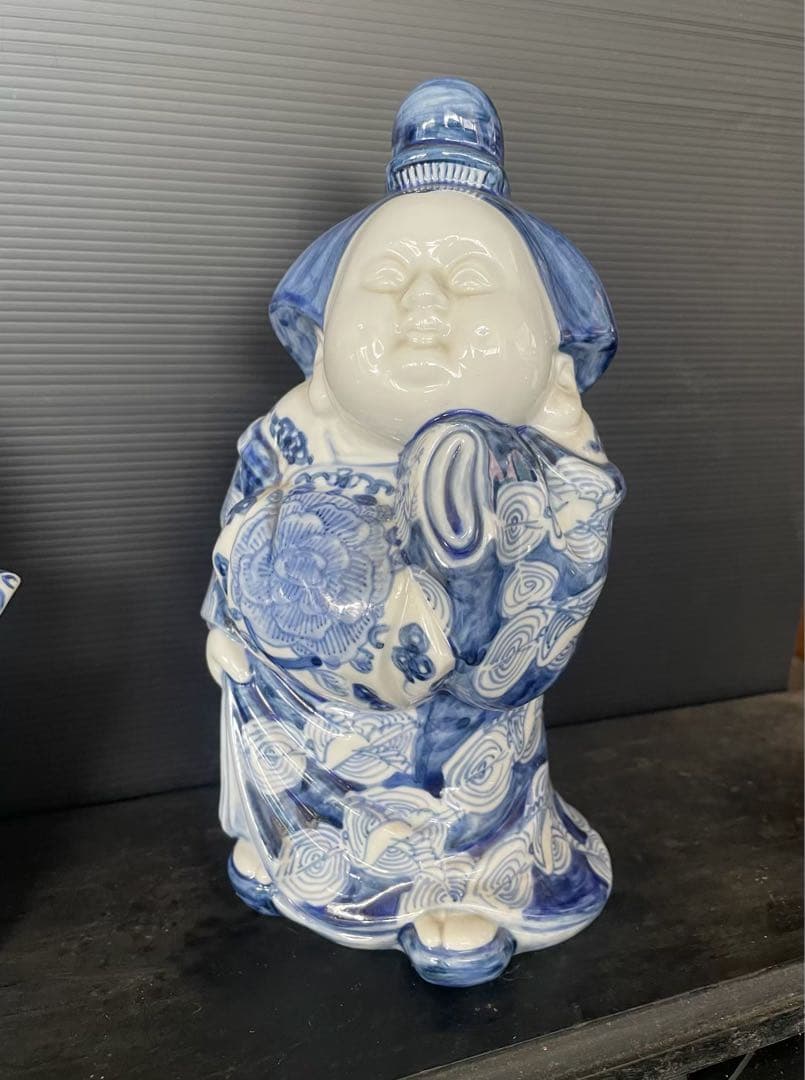 九谷焼 福助 お多福