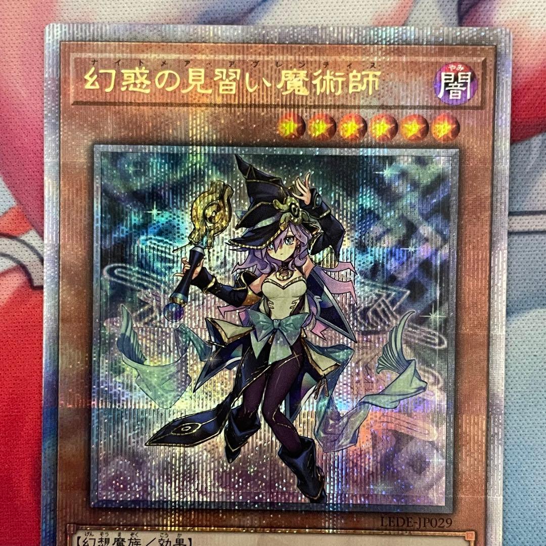 遊戯王 幻惑の見習い魔術師 25thシークレットレア クオシク