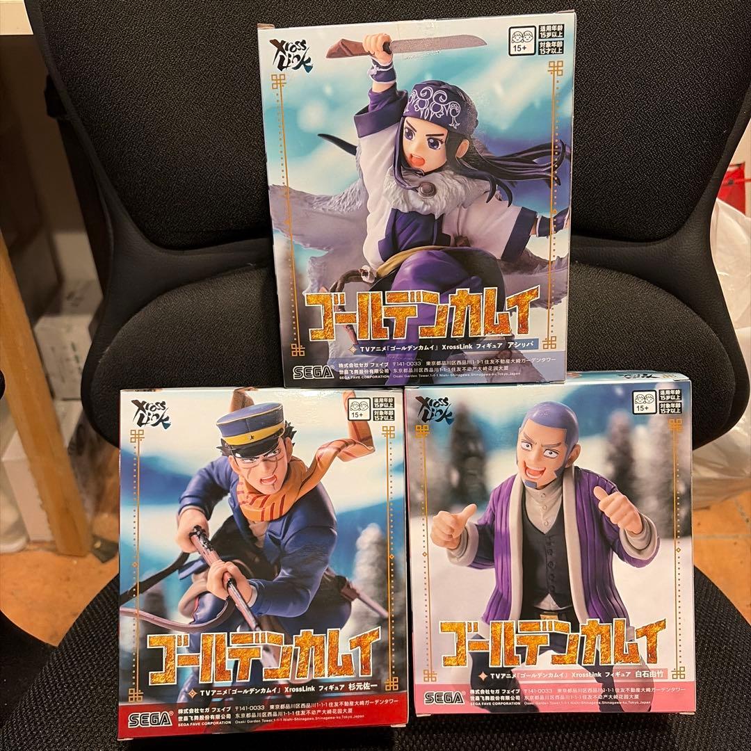 ゴールデンカムイ フィギュア 3体セット - メルカリ