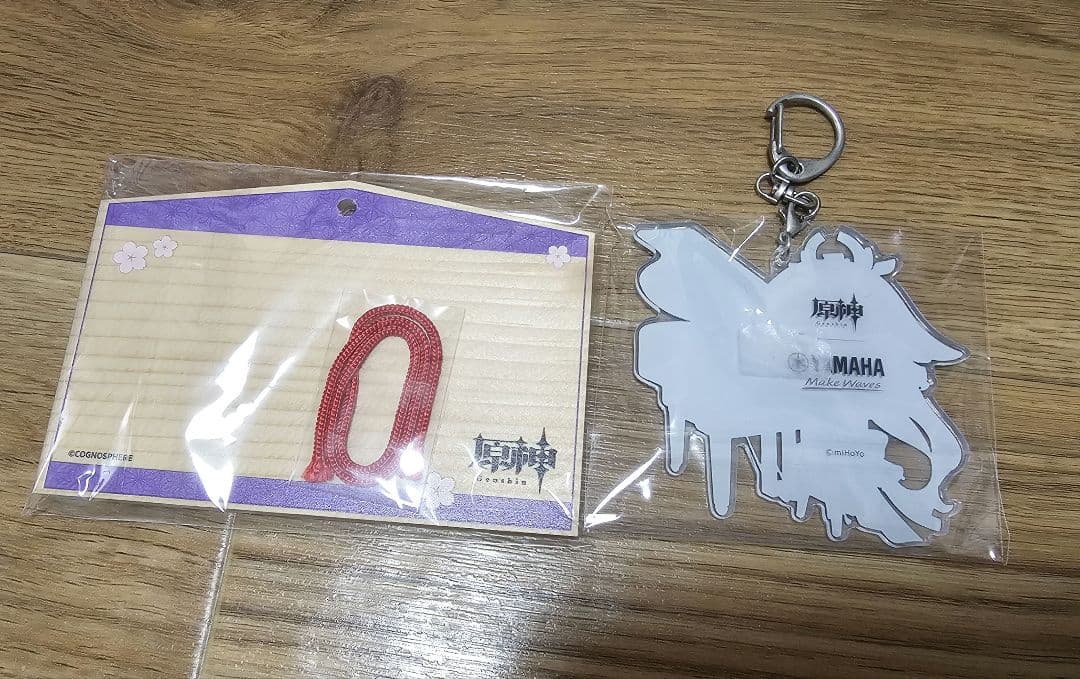 【レア】原神 八重神子 YAMAHAコラボアクリルキーホルダー c103購入特典