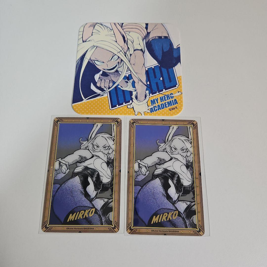 ヒロアカ ミルコ 原画展 原作 クリアカード アートコースター - メルカリ