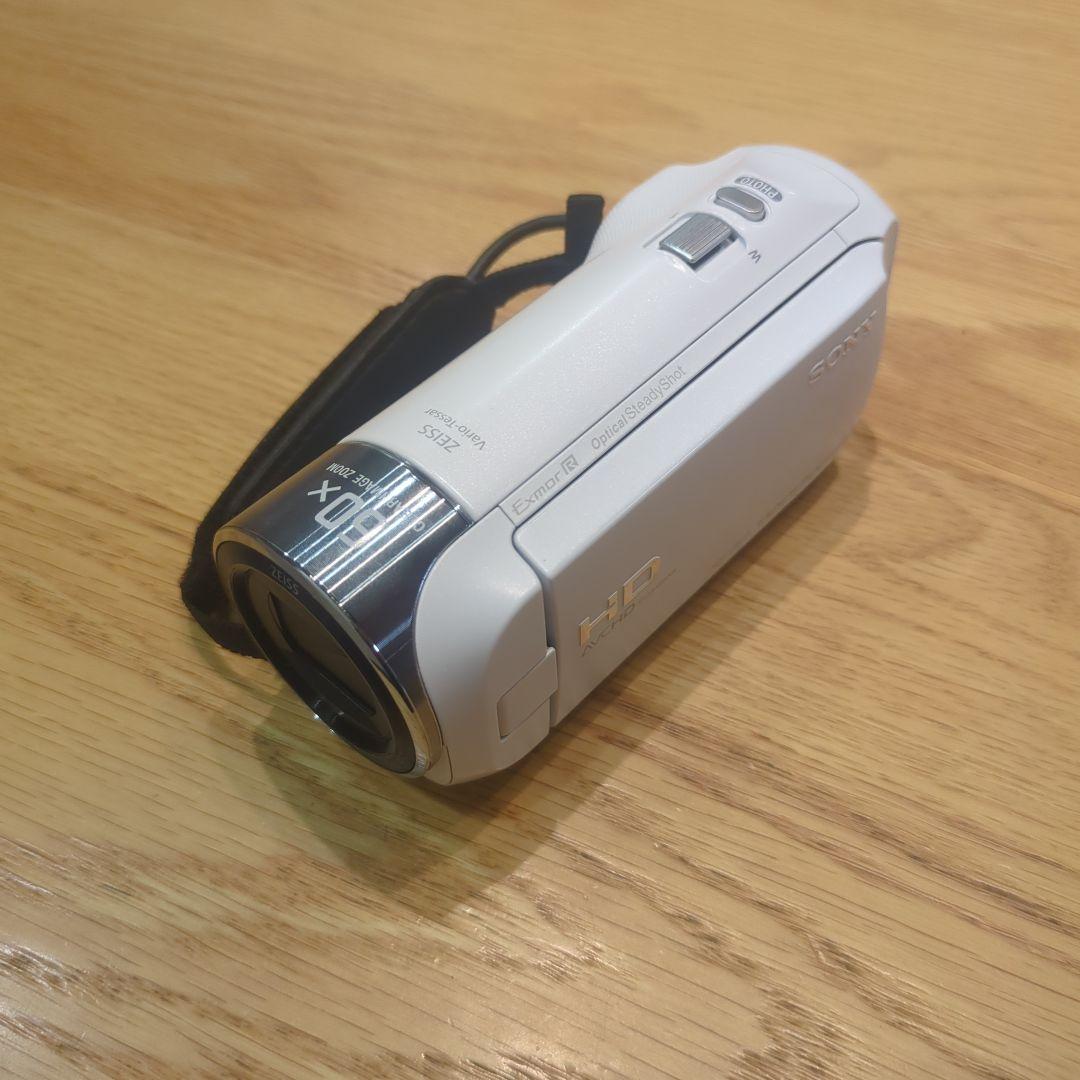 SONY HDR-CX470 ハンディカムビデオカメラ 本体 ホワイト